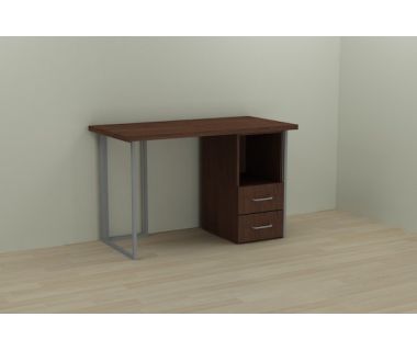 Компьютерный стол Ferrum-decor Отто 75x140x60 серый ДСП Венге 32мм (FRD-106012)