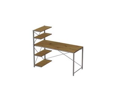 Комп'ютерний стіл Ferrum-decor Джек 75x120x60 Сірий ДСП Артизан (FRD-104398)
