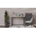 Розкладний стіл Моріс Ferrum-decor 750x1000x600 Чорний метал ДСП Дуб Сонома 16 мм (FRD-104672)