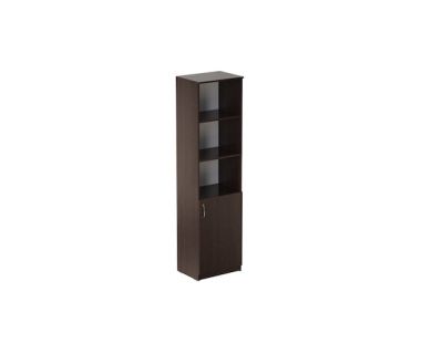 Пенал Анжело Ferrum-decor на 4 полиці з 1 дверима 1900x500x380 ДСП Венге Магія 16 мм (FRD-104950)