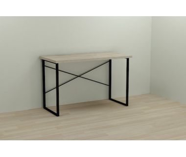 Комп'ютерний стіл Ferrum-decor Дейв 75x120x60 чорний ДСП Дуб Сонома 32мм (FRD-101979)