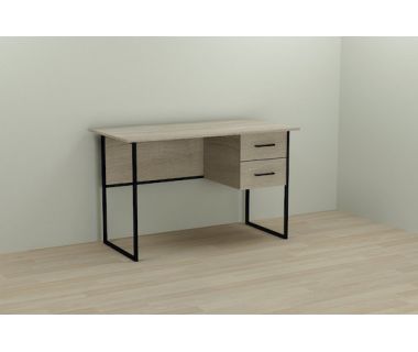 Комп'ютерний стіл Ferrum-decor Дакота 75x120x60 чорний ДСП Дуб Сонома 16мм (FRD-101917) Комп'ютерний стіл Ferrum-decor Дакота 75x120x60 чорний ДСП Дуб Сонома 16мм (FRD-101917)