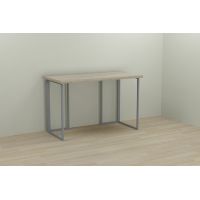 Компьютерный стол Ferrum-decor Ханна 75x140x70 серый ДСП Дуб Сонома 32мм (FRD-101447)
