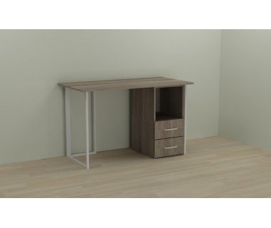 Письменный стол Ferrum Отто 75x140x60 белый ДСП Дуб Сонома Труфель 16мм (FRD-101033) Письменный стол Ferrum Отто 75x140x60 белый ДСП Дуб Сонома Труфель 16мм (FRD-101033)
