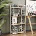 Етажерка 4/60 Ferrum-decor Серії Коннект 120x60x28 білий ДСП Дуб Сонома 16мм (FRD-104245)