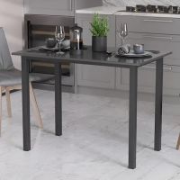 Стіл універсальний Knap Ferrum-decor 750x1000x700 Чорний метал ДСП Сосна Кембра 16 мм (FRD-106369)