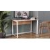 Комп'ютерний стіл Ferrum-decor Курт 75x120x70 білий ДСП Дуб Артізан 32мм (FRD-102244)