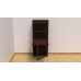 Стіл книга з етажеркою Практик 2 Ferrum-decor 1555x640x990 Чорний метал ДСП Венге Магія 16 мм (FRD-105393)