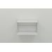 Полка настенная Ferrum-decor Букин 330x500x240 металл Белый ДСП Белый 16 мм (FRD-102849)