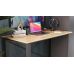 Письмовий стіл Ferrum-decor Драйв 750x1200x600 Чорний метал ДСП Дуб Артизан 32 мм (FRD-103322)