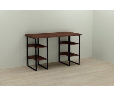 Комп'ютерний стіл Ferrum-decor Карен 75x120x60 чорний ДСП Венге 32мм (FRD-105834)