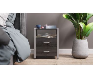 Тумба универсальная Вивьен 2/2 50x41x40 серый ДСП Сосна Кембра 16мм FRD-104170 Тумба универсальная Вивьен 2/2 50x41x40 серый ДСП Сосна Кембра 16мм FRD-104170