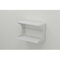 Полка настенная Ferrum-decor Букин 330x500x240 металл Белый ДСП Белый 16 мм (FRD-102849)