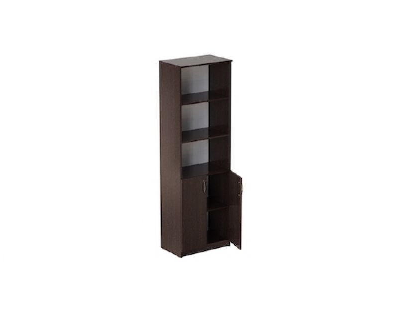 Шкаф Анжело Ferrum-decor на 5 полок с 2 дверями 1900x600x380 ДСП Венге Магия 16 мм (FRD-104997)