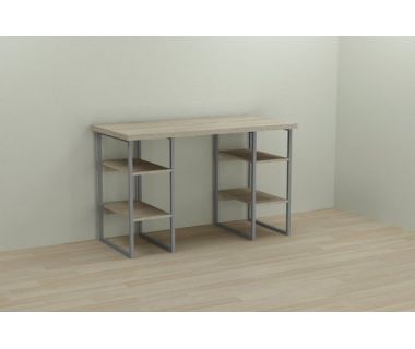 Компьютерный стол Ferrum-decor Карен 75x120x70 серый ДСП Дуб Сонома 32мм (FRD-102444) Компьютерный стол Ferrum-decor Карен 75x120x70 серый ДСП Дуб Сонома 32мм (FRD-102444)