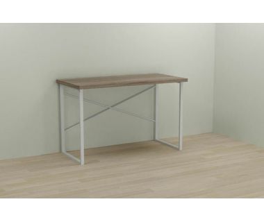 Компьютерный стол Ferrum-decor Дейв 75x120x70 белый ДСП Дуб Сонома Труфель 32мм (FRD-102183)