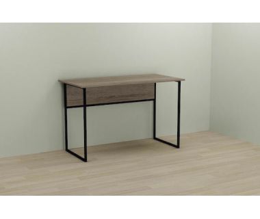 Комп'ютерний стіл Ferrum-decor Коді 75x140x60 чорний ДСП Дуб Сонома Труфель 16мм (FRD-103753)