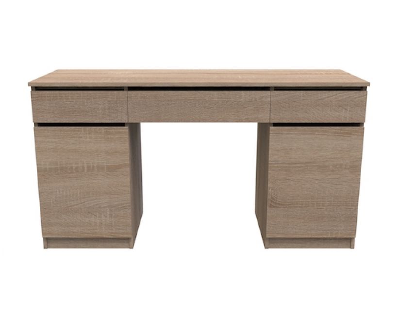 Комп'ютерний стіл Віто 2 Ferrum-decor 750x1400x500 ДСП Дуб Сонома 16 мм (FRD-104833)