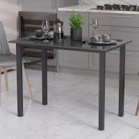 Стіл універсальний Knap Ferrum-decor 750x1200x700 Чорний метал ДСП Сосна Кембра 16 мм (FRD-106377)