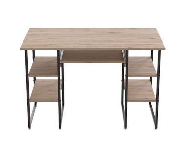 Комп'ютерний стіл Ferrum-decor Тім 75x120x70 чорний ДСП Дуб Артізан 32мм (FRD-103978)