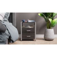 Тумба универсальная Вивьен 2/2 50x41x40 серый ДСП Сосна Кембра 16мм FRD-104170