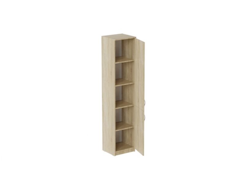 Пенал Анжело Ferrum-decor на 5 полиць із 2 дверима 1900x400x380 ДСП Дуб Сонома 16 мм (FRD-104920)