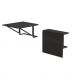 Стіл розкладний Олександр 3 750x600x700 Чорний метал ДСП Сосна Кембра 16мм FRD-104894