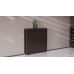 Стол-книга трансформер Орион 2 Ferrum-decor 750x1520x730 Черный металл ДСП Венге Магия 16 мм (FRD-105428)