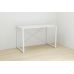 Письмовий стіл Ferrum-decor Серії Коннект 75x120x600 білий ДСП Білий 16мм (FRD-104207)