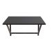 Стіл розкладний Олександр 3 750x600x700 Чорний метал ДСП Сосна Кембра 16мм FRD-104894