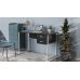 Компьютерный стол Дакота 75x120x70 белый ДСП Сосна Кембра 16мм FRD-102120