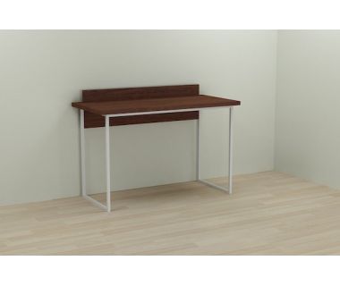 Комп'ютерний стіл Ferrum-decor Скай 75x120x70 білий ДСП Венге 32мм (FRD-106075)