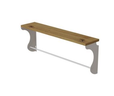 Полиця настінна Ferrum-decor Юзіби 270x700x150 метал Білий ДСП Дуб Артизан 16 мм (FRD-102707) Полиця настінна Ferrum-decor Юзіби 270x700x150 метал Білий ДСП Дуб Артизан 16 мм (FRD-102707)