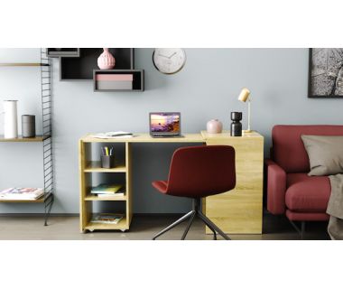 Стіл-тумба трансформер Смарт 1/1 Ferrum-decor 750x1450x500 ДСП Дуб Сонома 16 мм (FRD-105070)