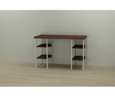 Компьютерный стол Ferrum-decor Карен 75x140x60 белый ДСП Дуб Сонома 32мм (FRD-102272)