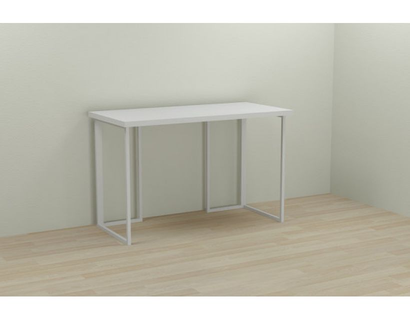 Комп'ютерний стіл Ferrum-decor Ханна 75x120x60 білий ДСП Білий 32мм (FRD-104005)