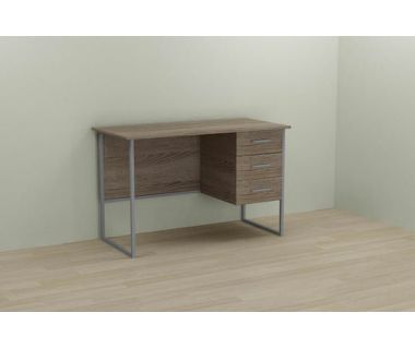 Комп'ютерний стіл Ferrum-decor Гаррі 75x120x70 сірий ДСП Дуб Сонома Труфель 16мм (FRD-101473)
