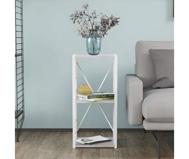 Етажерка 3/34 Ferrum-decor Серії Коннект 73x34x28 білий ДСП Бетон 16мм (FRD-105527)