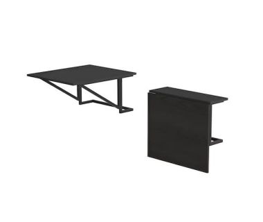 Стіл розкладний Олександр 3 750x600x700 Чорний метал ДСП Сосна Кембра 16мм FRD-104894