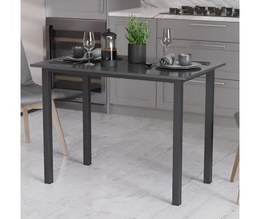 Стол универсальный Knap Ferrum-decor 750x1000x600 Черный металл ДСП Сосна Кембра 16 мм (FRD-106345)