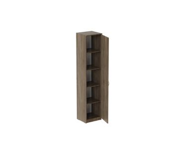 Пенал Анжело Ferrum-decor на 5 полок с дверью 1900x400x380 ДСП Дуб Сонома Трюфель 16 мм (FRD-104909)