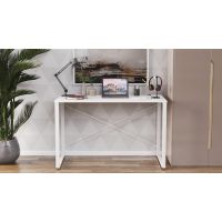 Письмовий стіл Ferrum-decor Серії Коннект 75x120x600 білий ДСП Білий 16мм (FRD-104207)