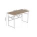 Компьютерный стол Ferrum-decor Райан 75x140x70 белый ДСП Дуб Артизан 32мм (FRD-101179)