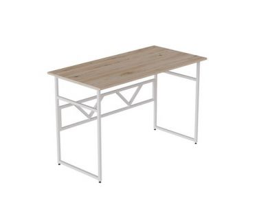 Комп'ютерний стіл Ferrum-decor Раян 75x100x60 білий ДСП Дуб Артізан 32мм (FRD-101129)