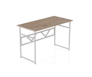 Комп'ютерний стіл Ferrum-decor Райан 75x120x70 білий ДСП Дуб Артізан 32мм (FRD-101169)