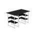Компьютерный стол Тим 75x120x60 белый ДСП Сосна Кембра 32мм FRD-101363