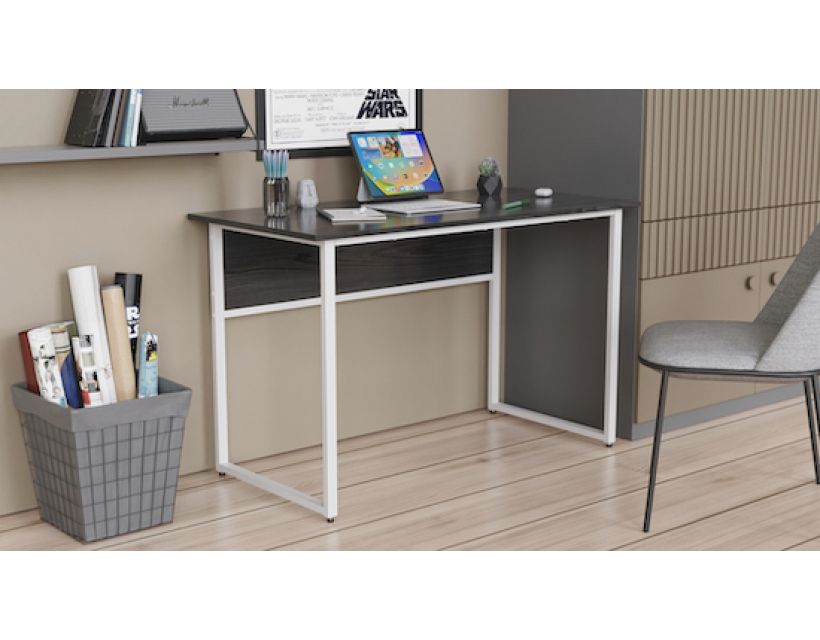 Комп'ютерний стіл Коди 75x120x60 білий ДСП Сосна Кембра 16мм FRD-101195