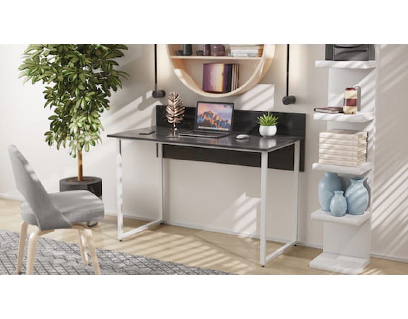 Компьютерный стол Скай 75x120x70 белый ДСП Сосна Кембра 16мм FRD-101105