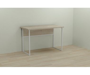 Комп'ютерний стіл Ferrum-decor Коді 75x120x60 білий ДСП Дуб Сонома 32мм (FRD-101197)