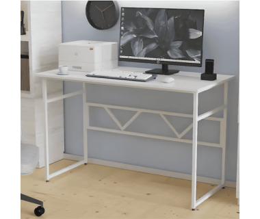 Компьютерный стол Ferrum-decor Райан 75x120x70 белый ДСП Белый 16мм (FRD-101161) Компьютерный стол Ferrum-decor Райан 75x120x70 белый ДСП Белый 16мм (FRD-101161)